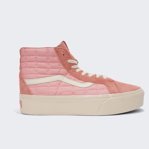 NWT - VANS X JOE FRESHGOODS SK8-HI REISSUE PLATFORM VLT LX CORAL PINK SIZE 8 - Picture 3 of 17